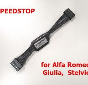 speedstop plug and play km freezer for alfa romeo giulia, stelvio